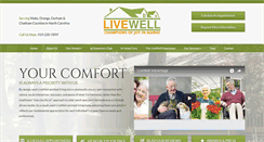 Desktop Screenshot of livewellassistedliving.com